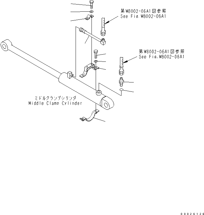 Хомут 07282-11568 KOMATSU