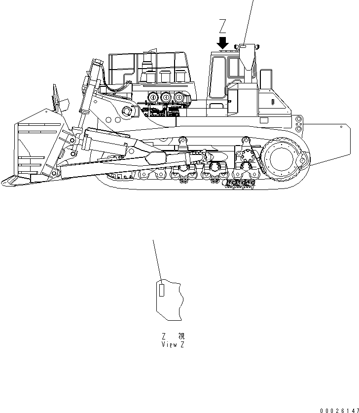 Табличка (\7\09620-30203) KOMATSU