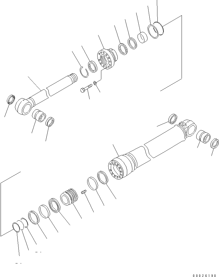 O-ring, (Kit : K22) 07000-55110 KOMATSU