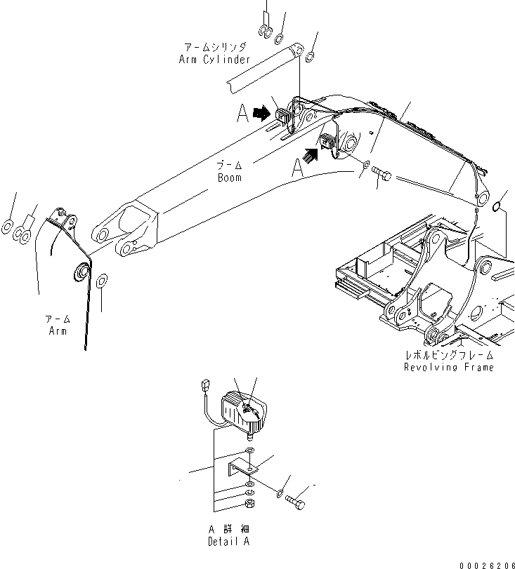 Жгут проводов 208-06-71420 KOMATSU