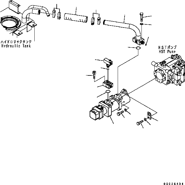 PUMP ASS'Y,(SEE FIG. Y1610-31A1) (\0\705-56-26080) KOMATSU