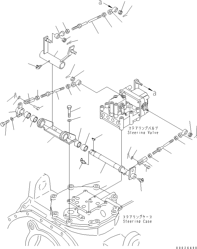 Тяга 04248-31444 KOMATSU