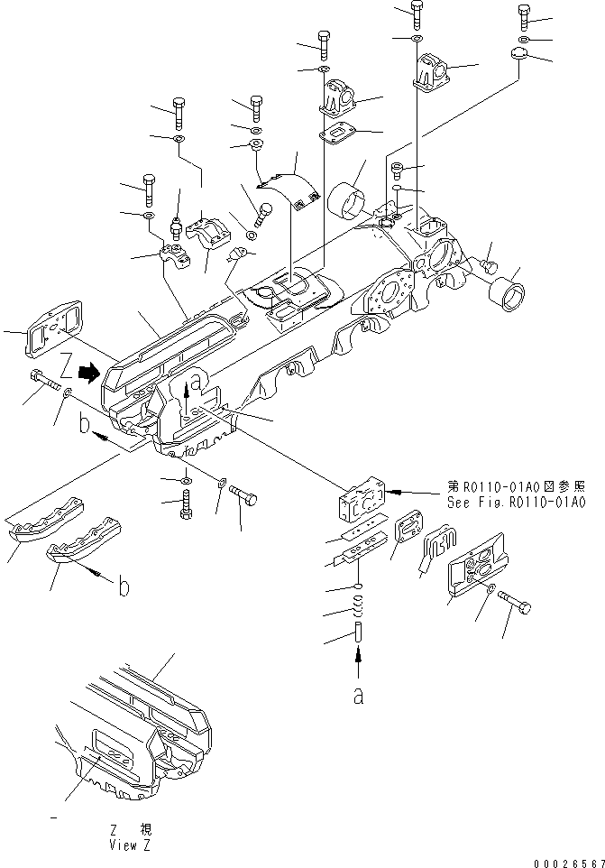 Регулировочная прокладка 1.0мм 19M-30-11610 KOMATSU