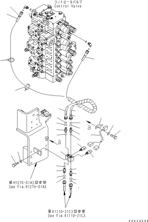 Жгут проводов 208-06-71650 KOMATSU