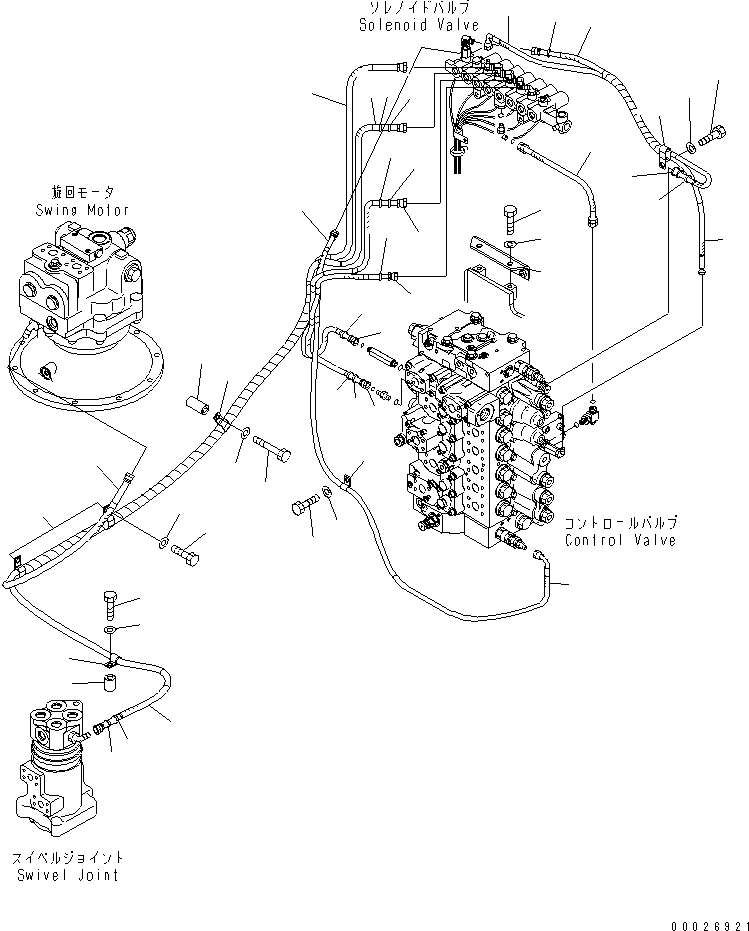 Шланг 02753-102A9 KOMATSU