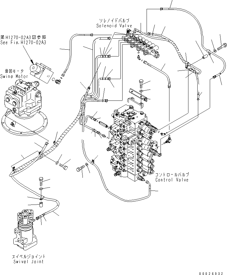 Шланг 02762-102A4 KOMATSU