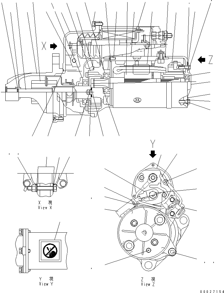 Болт KD0-23901-0030 KOMATSU