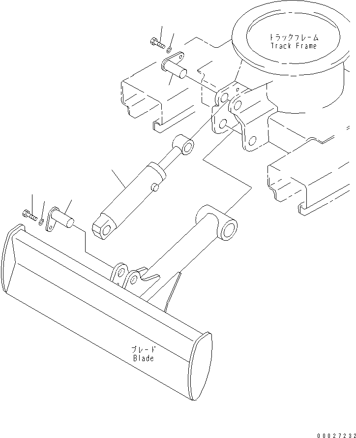 Палец 21A-70-11150 KOMATSU