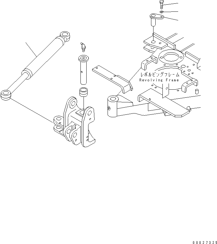 Палец 21R-70-11180 KOMATSU