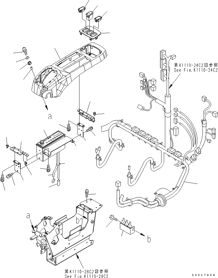 Жгут проводов 208-06-71950 KOMATSU