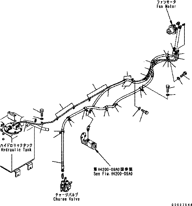 Шланг 419-03-33334 KOMATSU