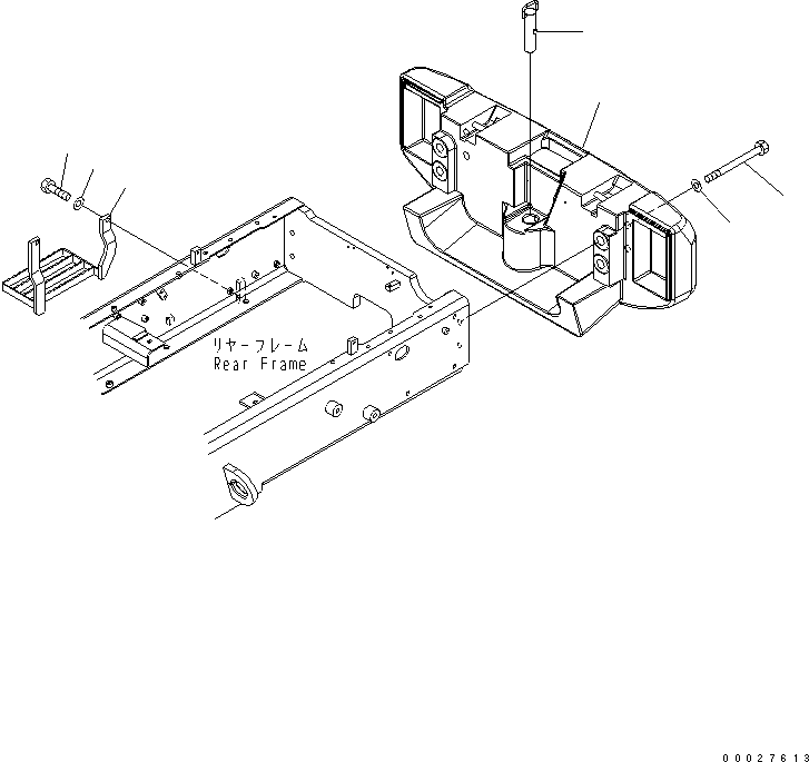 COUNTER WEIGHT 416-46-35612 KOMATSU