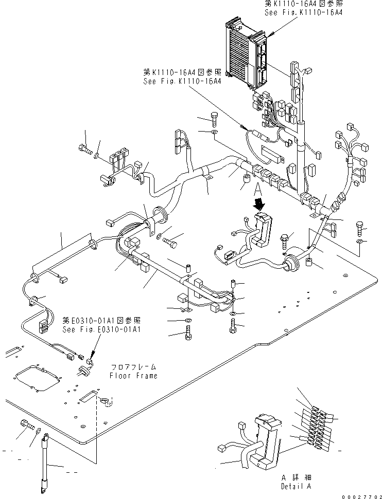 Жгут проводов 203-06-71730 KOMATSU