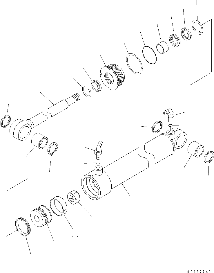 Стопорное кольцо 04065-07025 KOMATSU