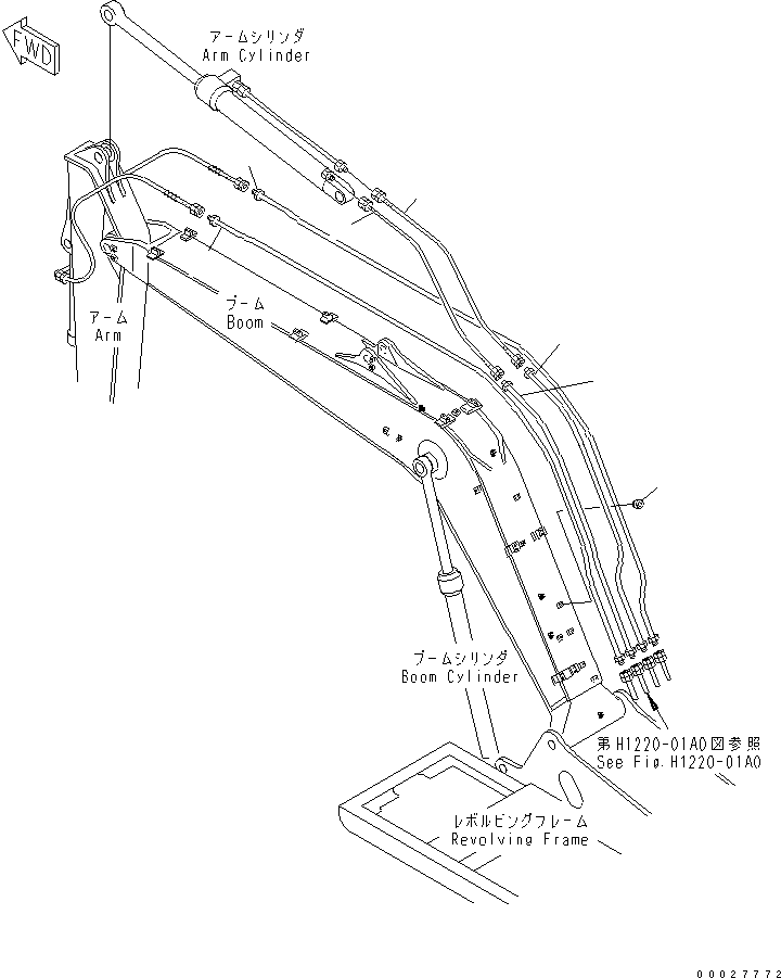 Шланг 07096-00507 KOMATSU