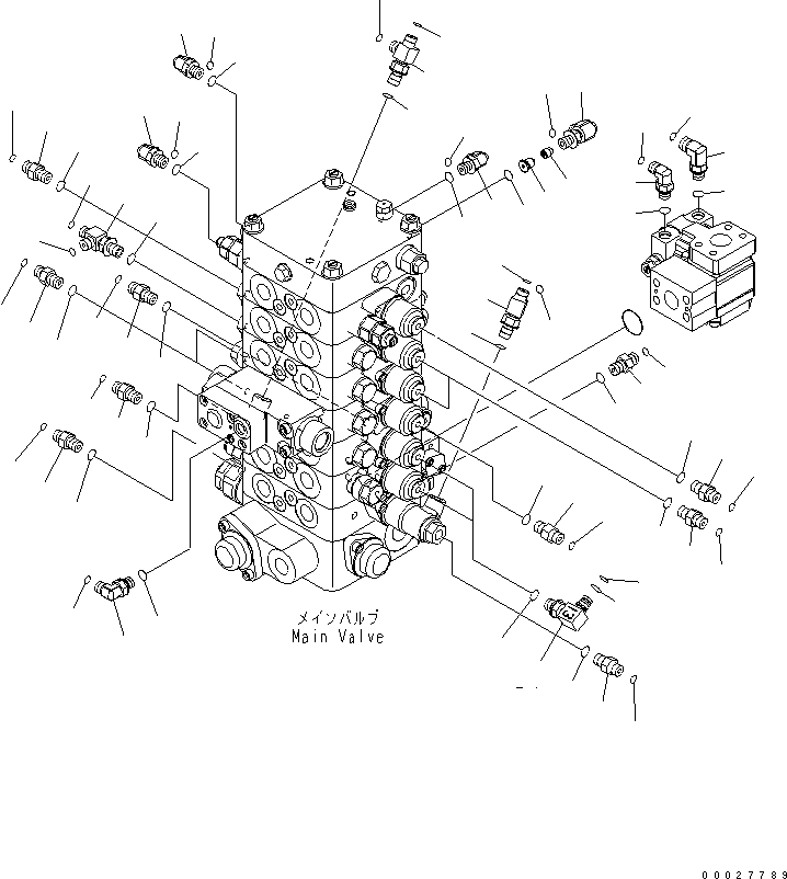 Ниппель 203-62-71130 KOMATSU
