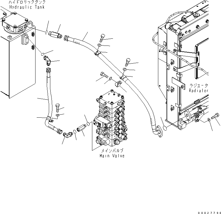 Соединительный штуцер 209-64-11920 KOMATSU