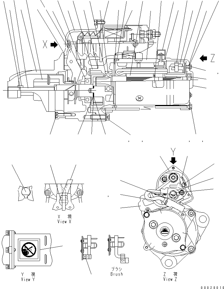 Выключатель KD0-25000-8032 KOMATSU