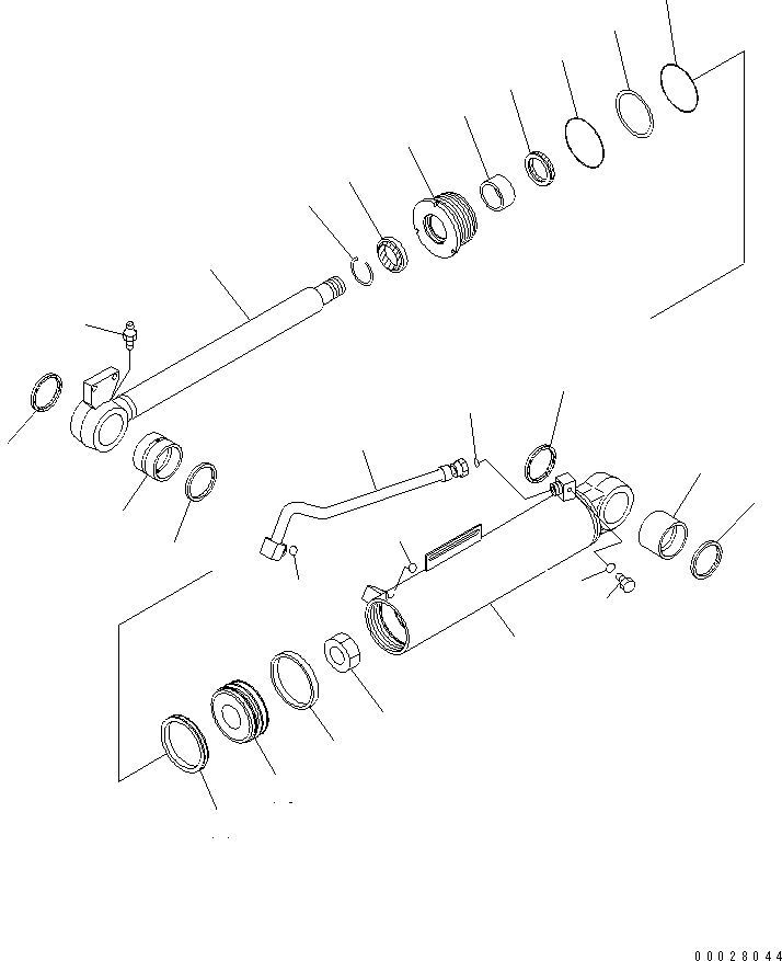 Головка цилиндров 707-29-13841 KOMATSU