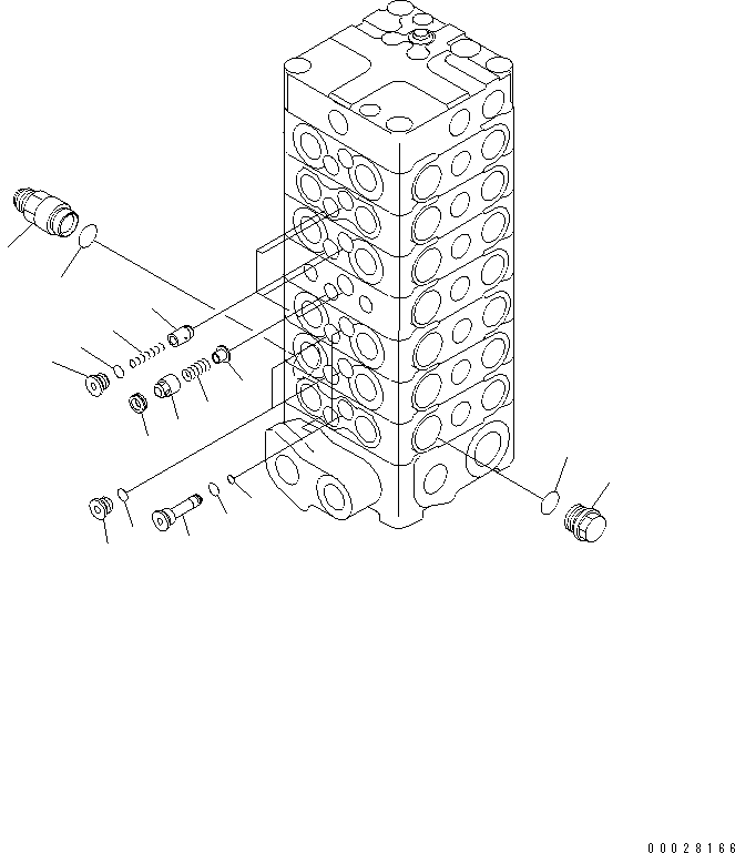 Соединительный штуцер 723-56-31830 KOMATSU
