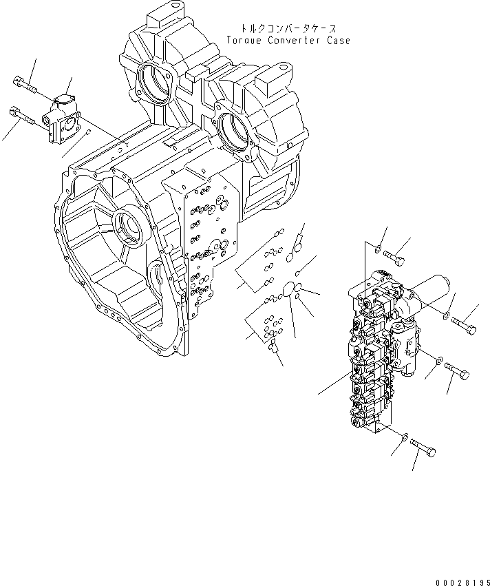 Трансмиссия в сборе (\2\714-12-20002) KOMATSU