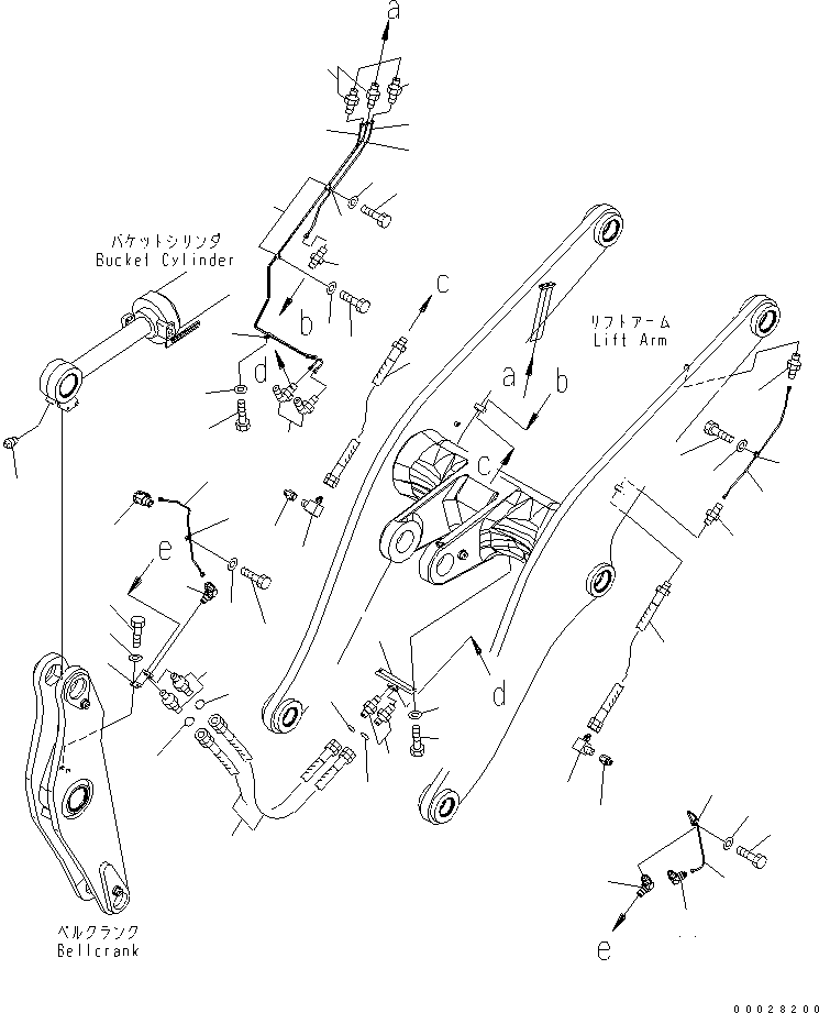 Шланг с торцевым уплотнением 02753-00206 KOMATSU
