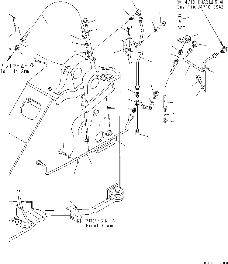Шланг 02753-003A9 KOMATSU
