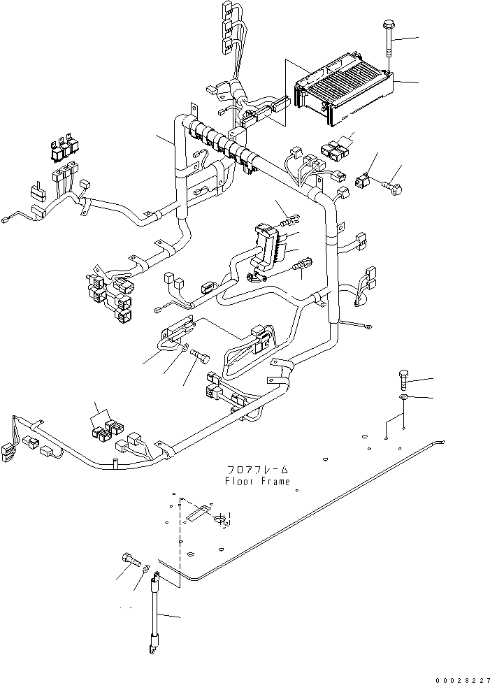 Жгут проводов 20Y-06-31590 KOMATSU