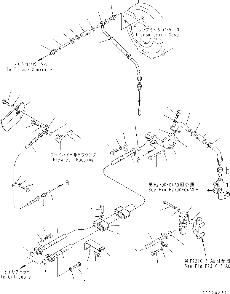 Трубка 175-49-25680 KOMATSU