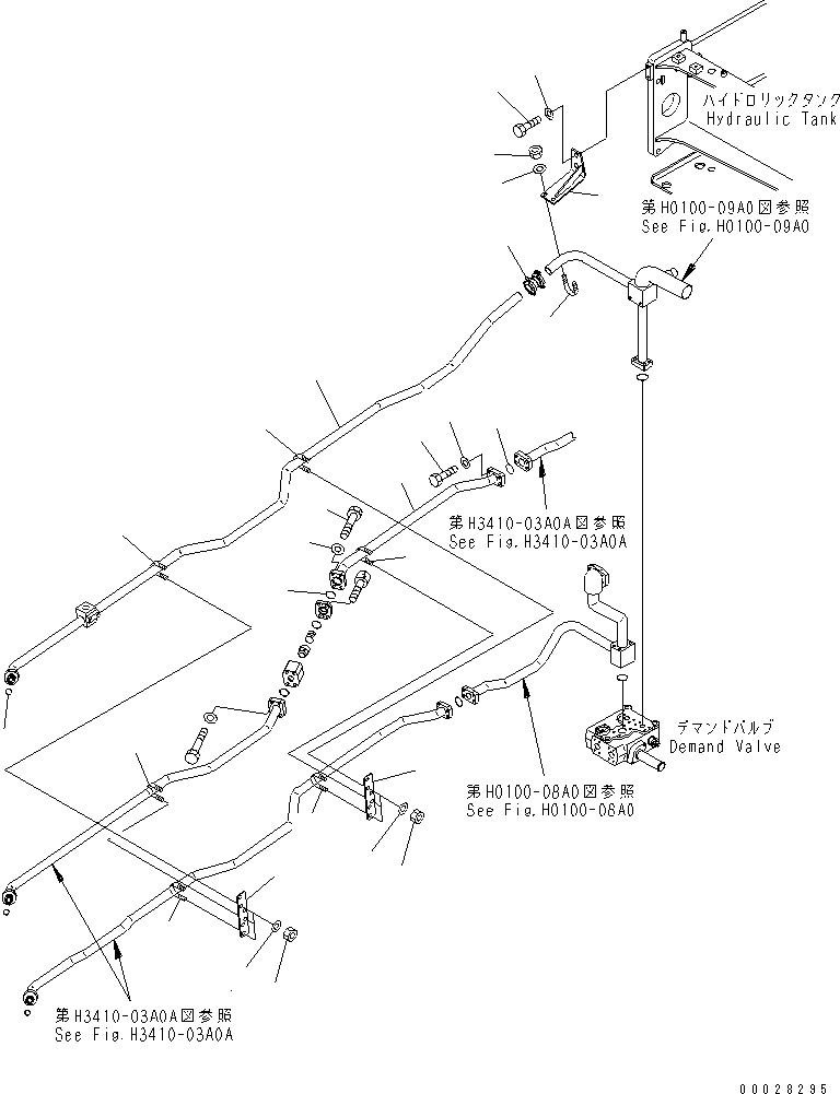 Трубка 569-61-84131 KOMATSU