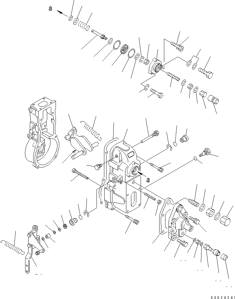 SPRING,GOVERNOR DK154151-1300 KOMATSU