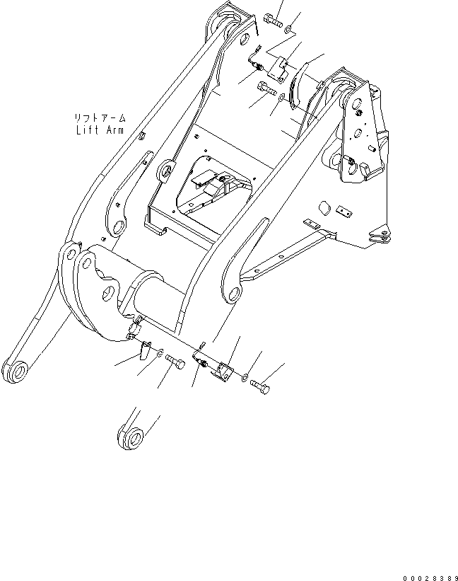 Пластина 419-U77-3710 KOMATSU