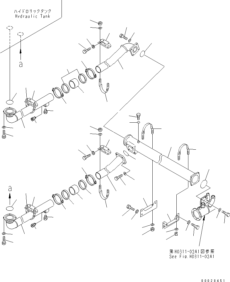 Гайка 01599-01617 KOMATSU