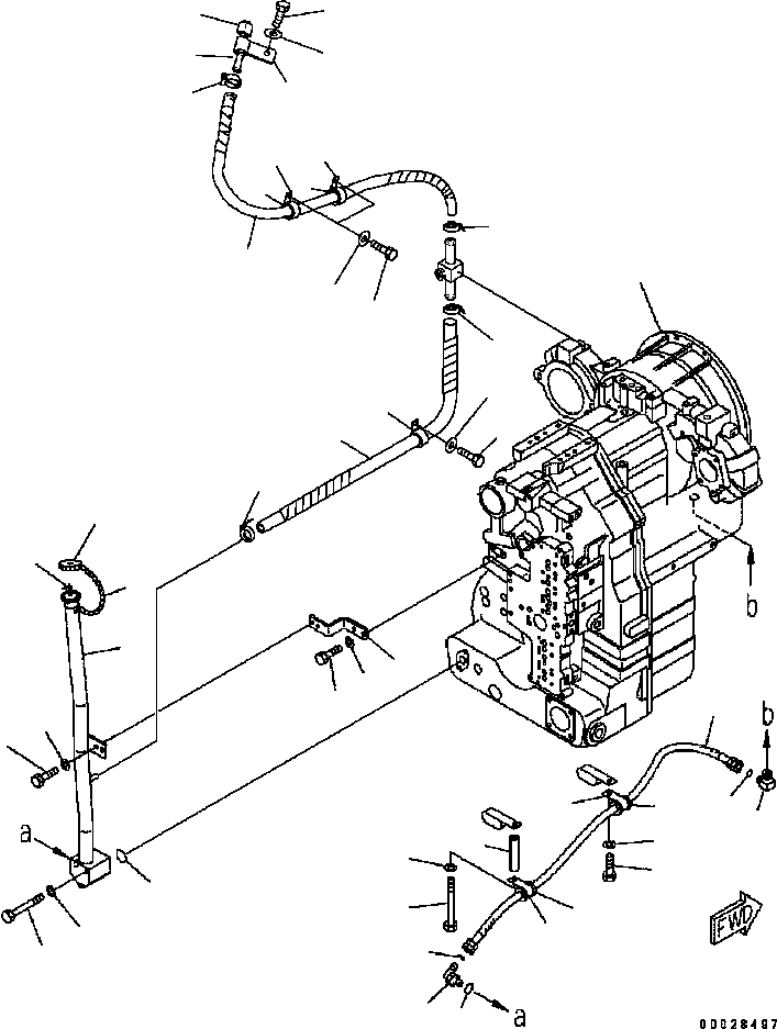 Ниппель 22F-04-31240 KOMATSU
