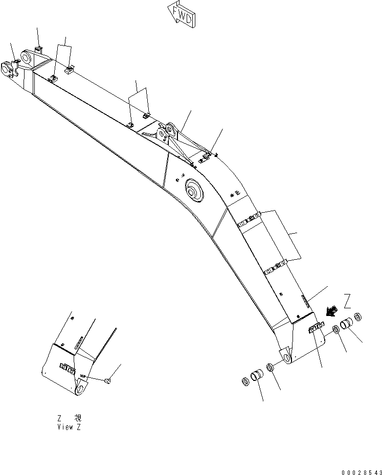 Пылезащитное уплотнение 07145-10090 KOMATSU