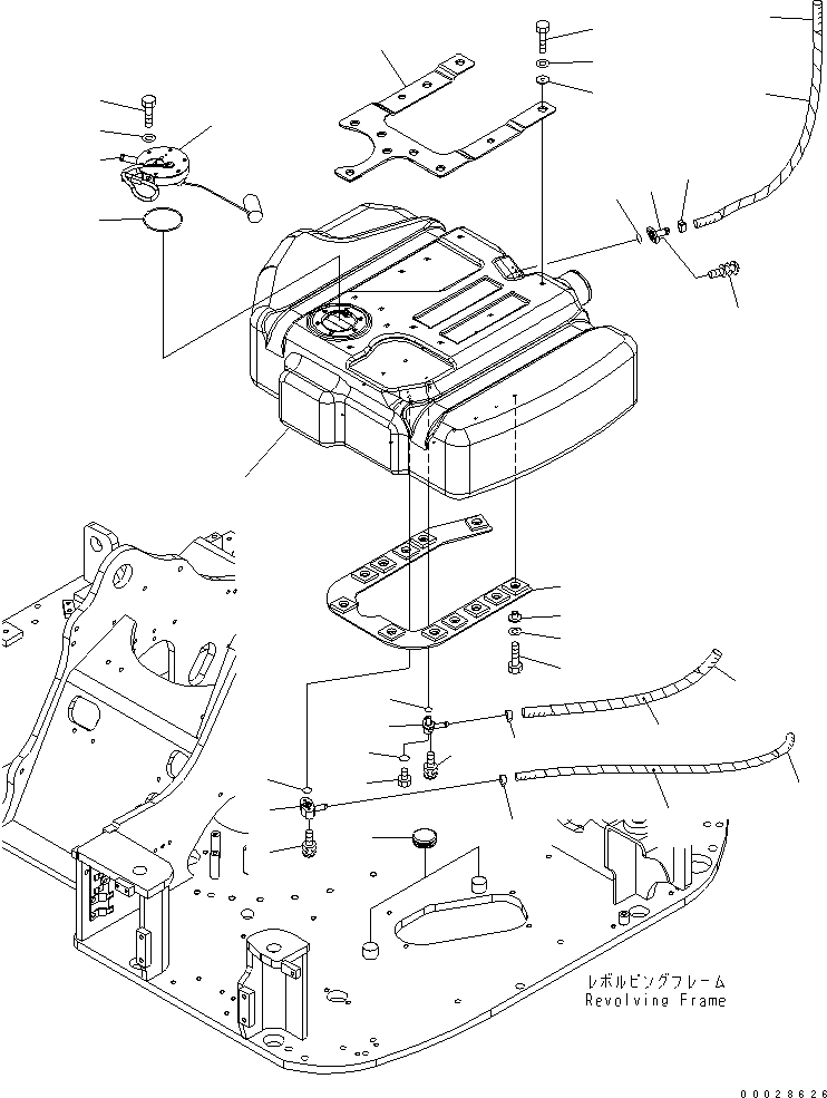 SENSOR,FUEL 21W-06-42112 KOMATSU