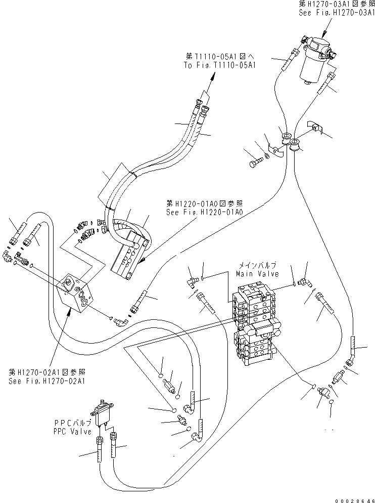 Шланг 21W-973-4740 KOMATSU