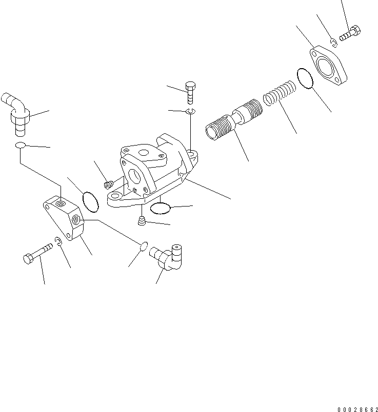 Фланец 175-33-32241 KOMATSU