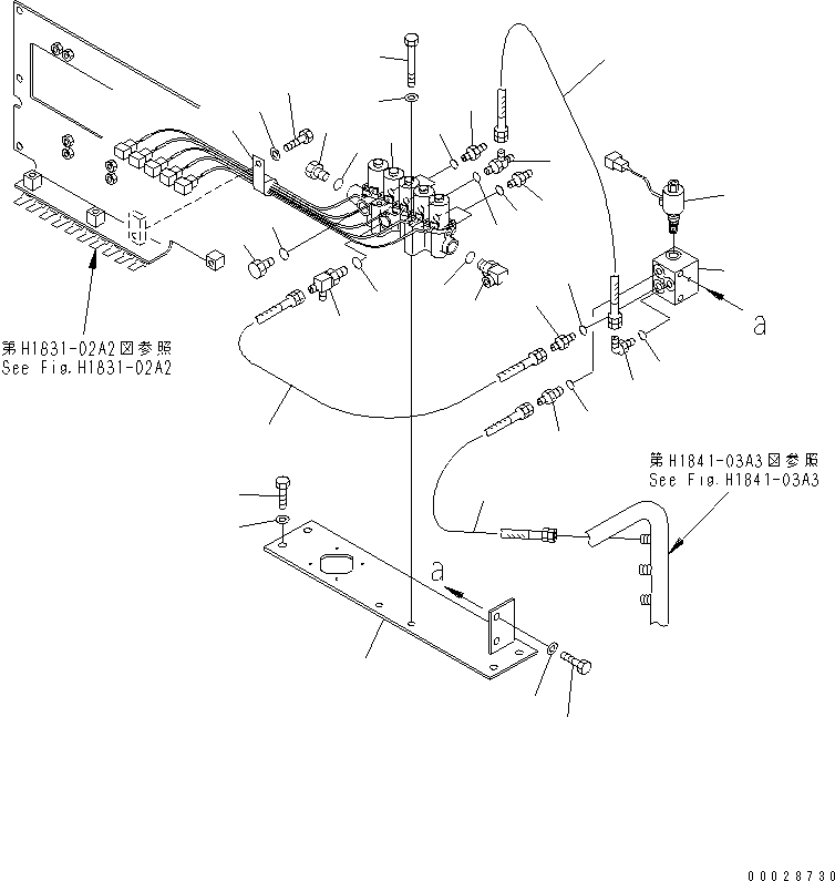Шланг 07621-10307 KOMATSU