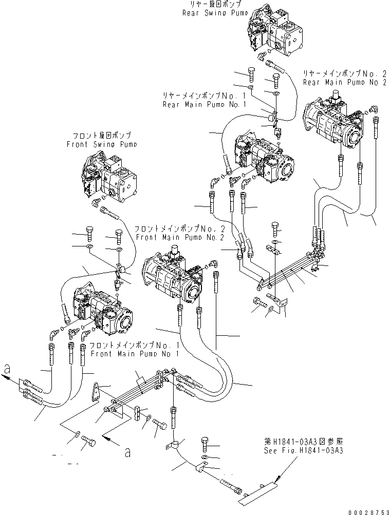 Шланг 07102-30510 KOMATSU
