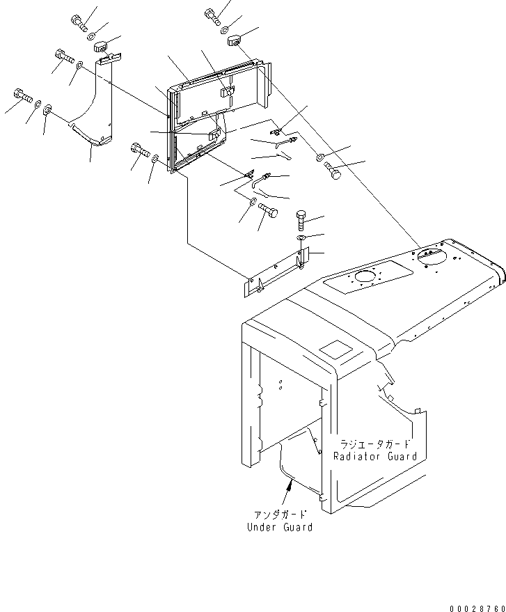 COVER,R.H. REAR 175-862-7630 KOMATSU