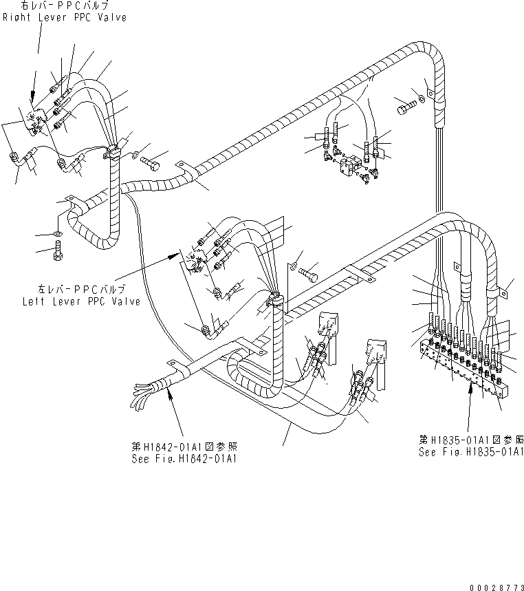 Шланг 07623-10417 KOMATSU