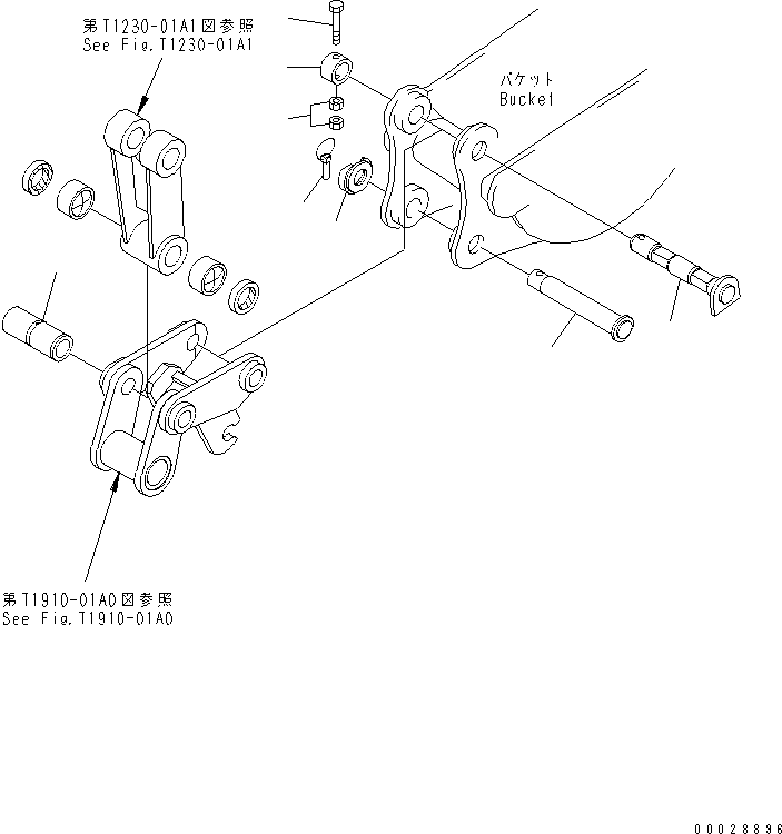 PIN,RING 22F-70-12290 KOMATSU