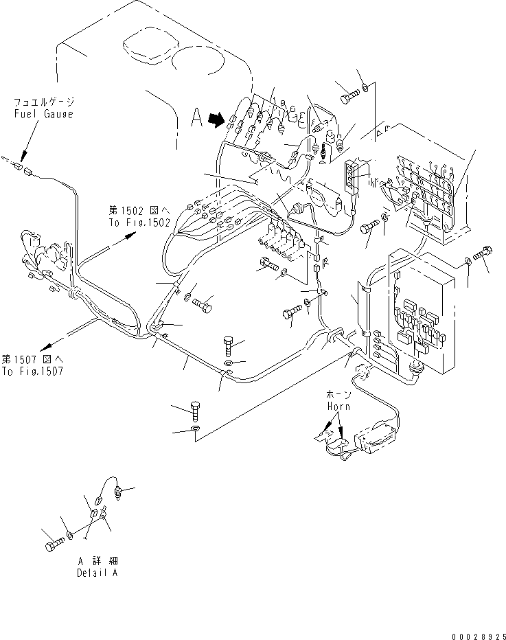 жгут проводов 8232-06-1190 KOMATSU