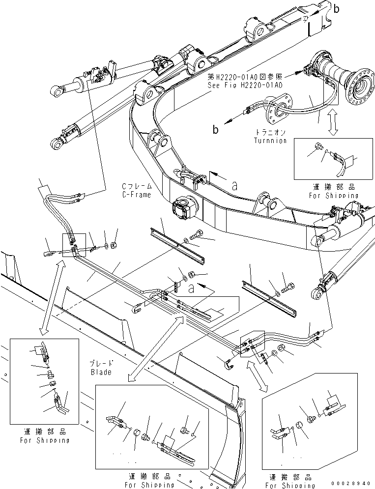Трубка 154-70-72230 KOMATSU