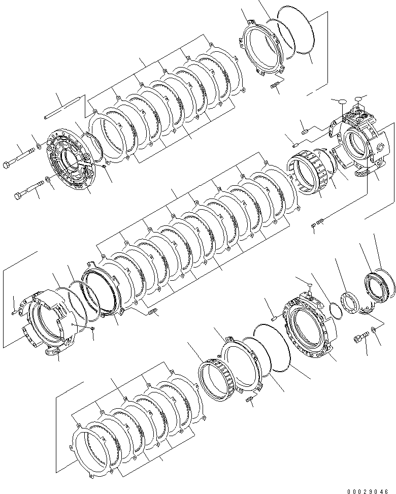Стопорное кольцо 04071-00145 KOMATSU