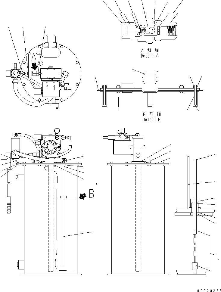 CABLE ASS'Y LI271609 KOMATSU