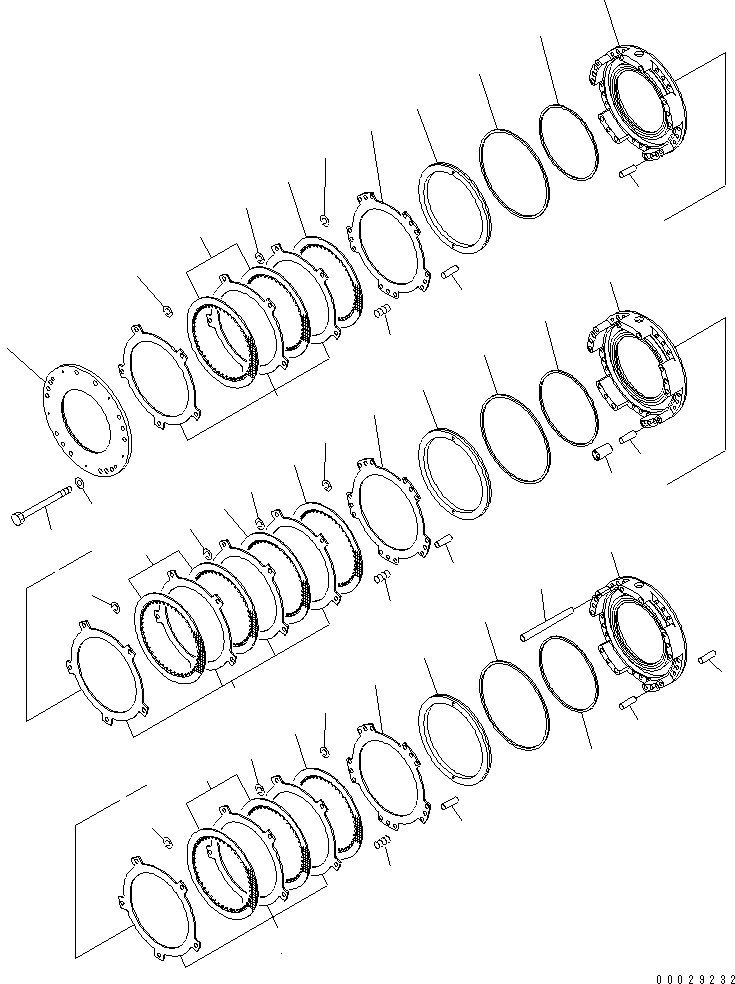 трансмиссия в сборе 567-15-41002 KOMATSU