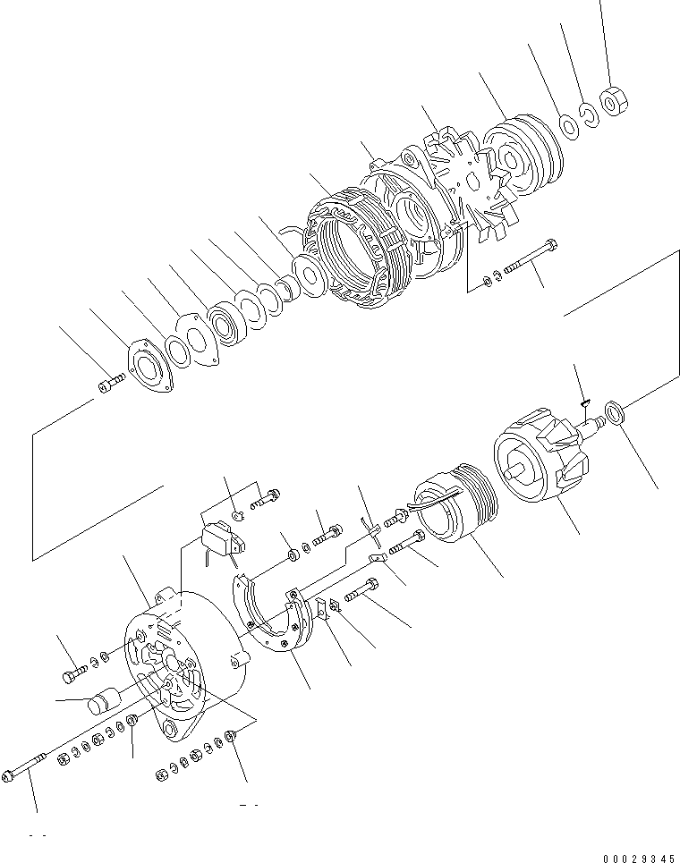 RECTIFIER ASS'Y KD0-33730-2190 KOMATSU