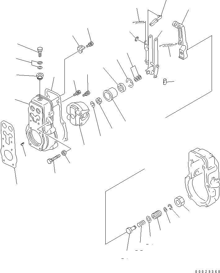 SPRING,CONTROL ND090992-0420 KOMATSU